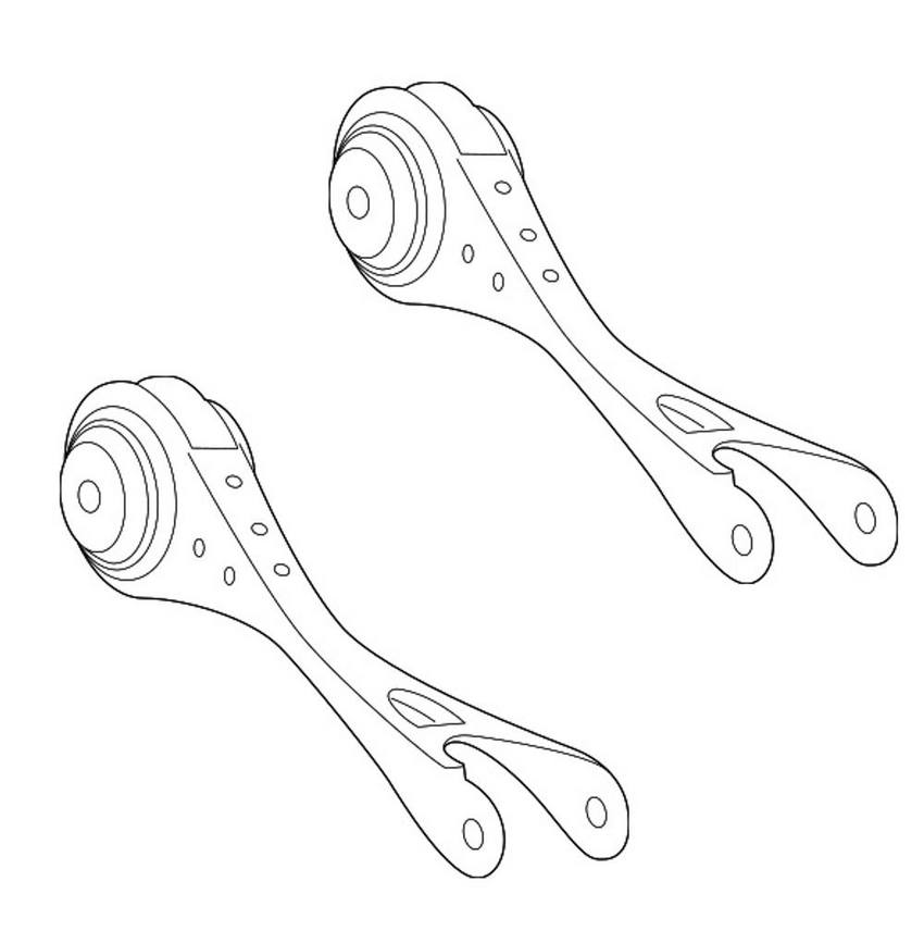 Suspension Control Arm Kit Rear Lower Genuine BMW BM2804041KIT